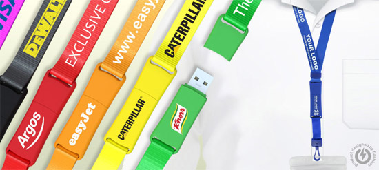 Lanyard promotional USB flash drives